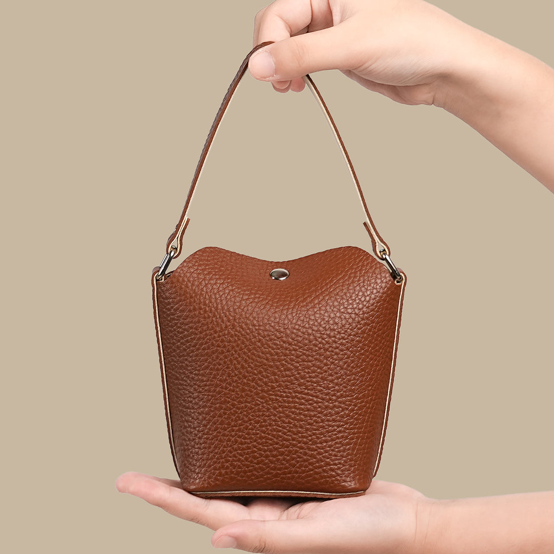 Mini Textured Handheld Bag