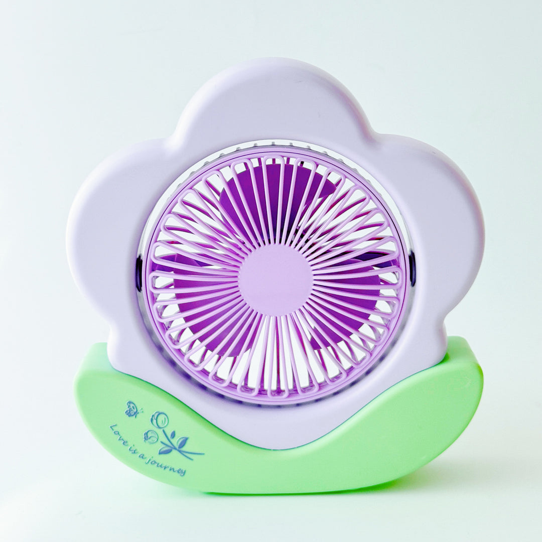 Unisex Portable Mini-Fan in Flower Design Stornfield