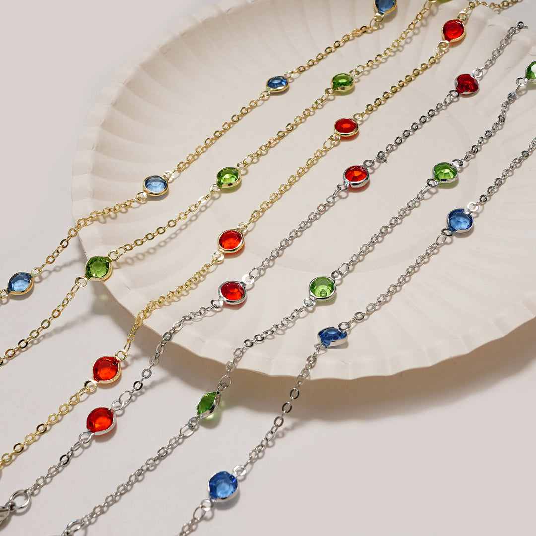 Gemstone-Studded Eyewear Holder Stornfield