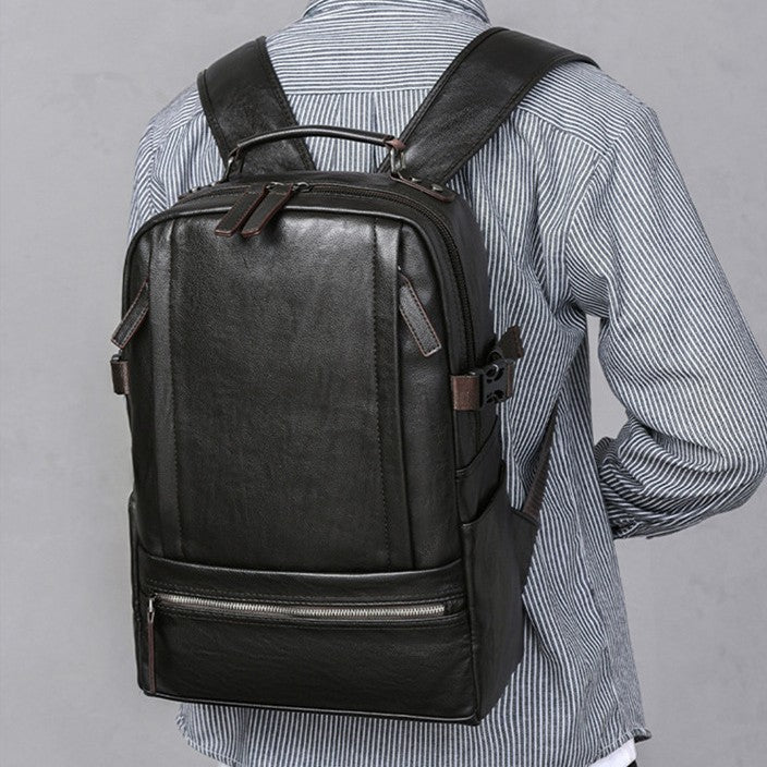 Premium Leather Backpack Stornfield