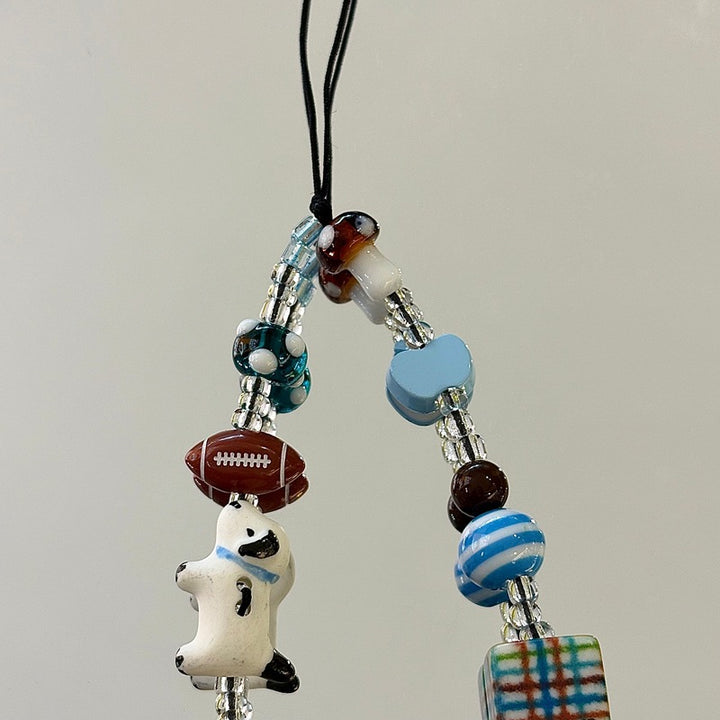 Handcrafted Beaded Charm Lanyard Stornfield