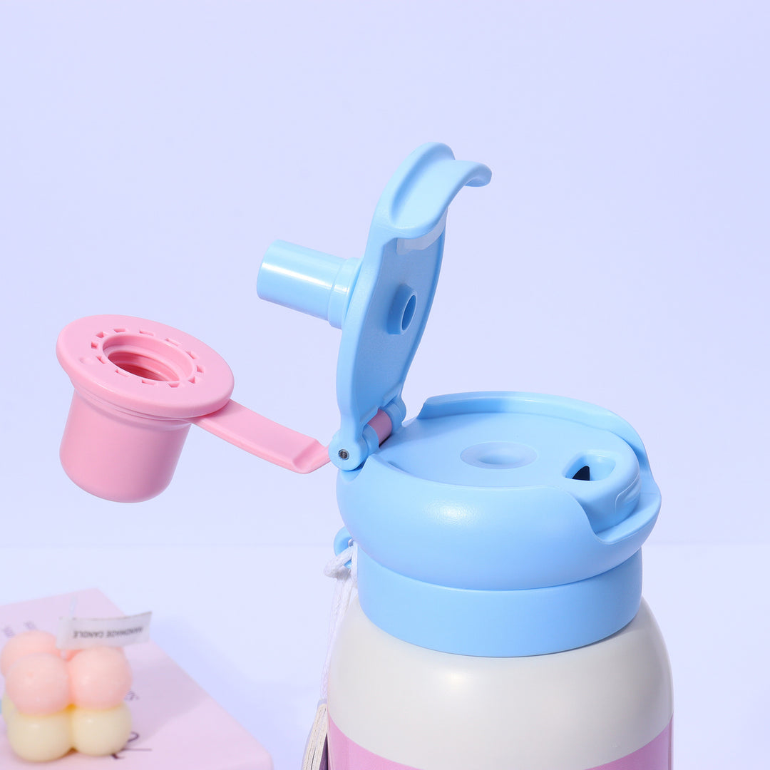 Women's thermo water bottle with non-slip grip and unique design Stornfield