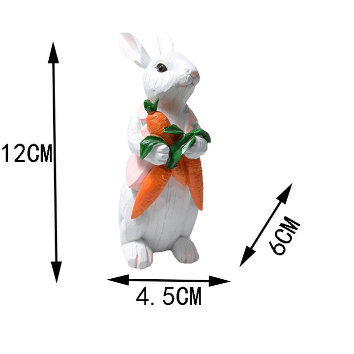 Decorative Bunny Figurine Set Stornfield