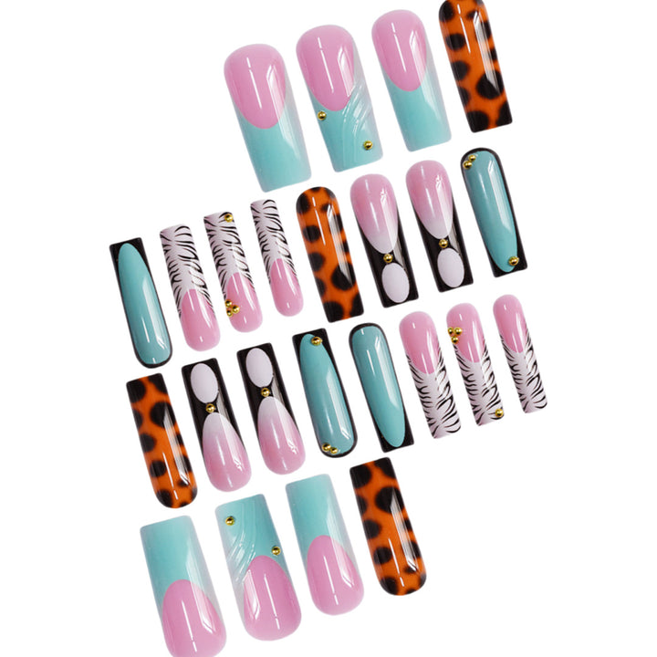 Artistic Press-On Nail Art Set Stornfield