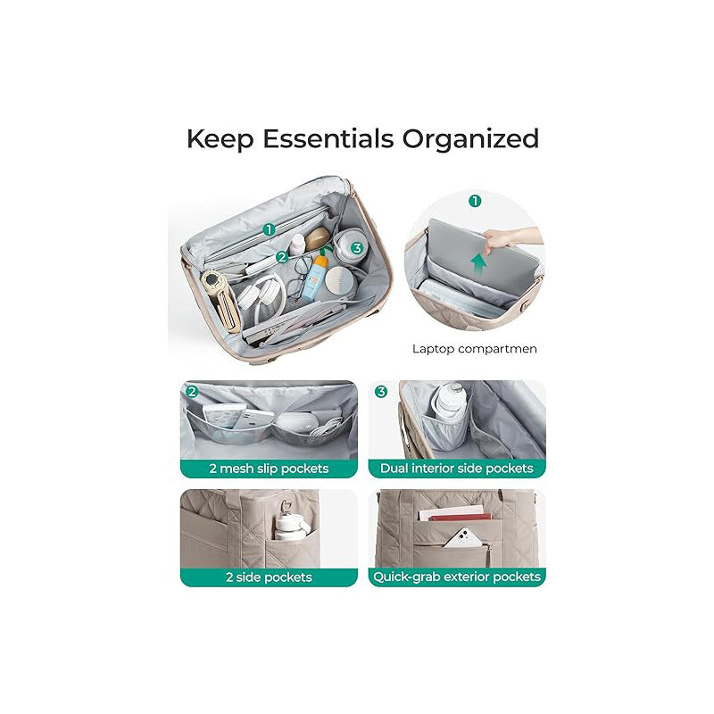 Insulating cooler bag with versatile compartments Stornfield