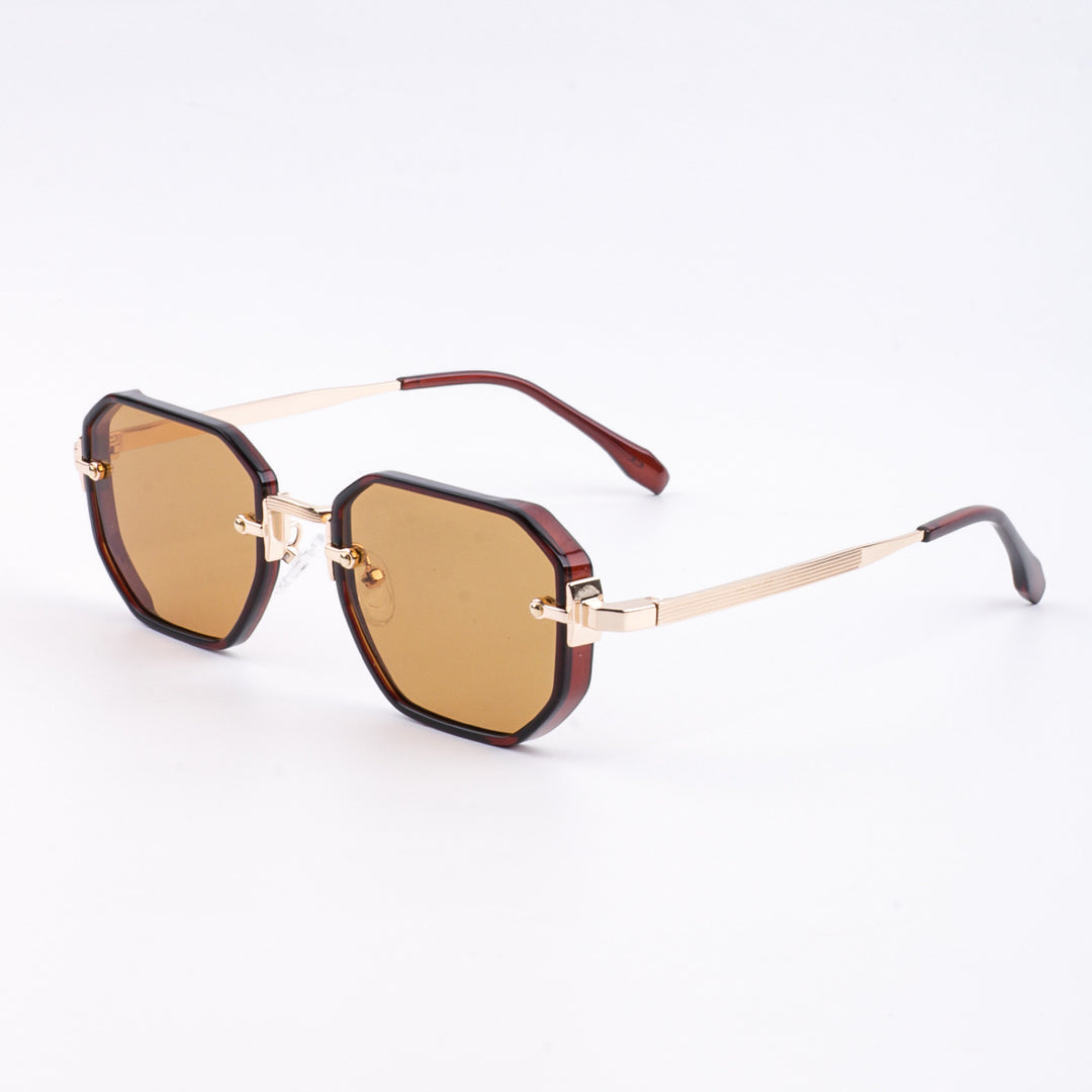 Ladies fashionable sunglasses in an elegant, octagonal design Stornfield