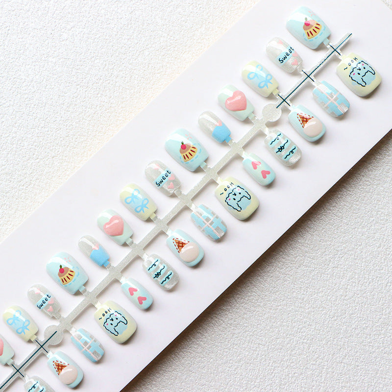 Creative Themed Press-On Nail Set Stornfield