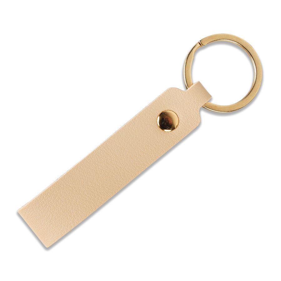 Unisex keychain made of high-quality synthetic leather with a sturdy loop Kalsten