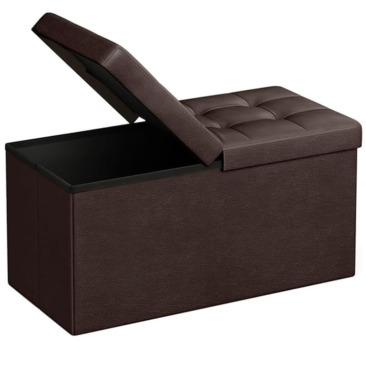 Versatile Upholstered Storage Stool Stornfield