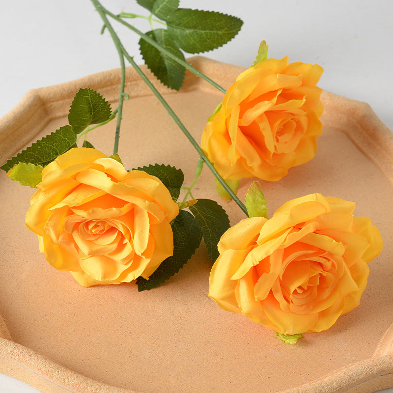 Decorative Silk Rose Stems
