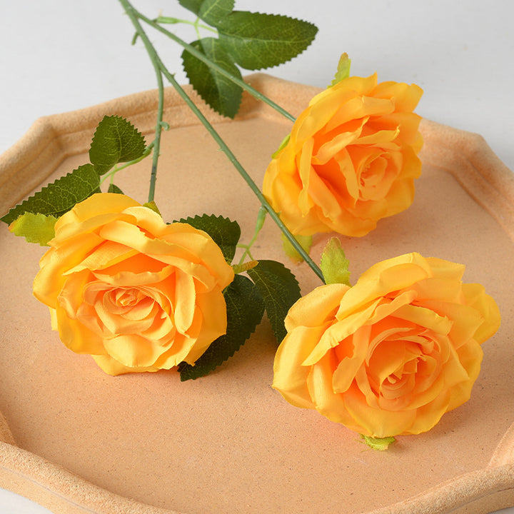 Decorative Silk Rose Stems