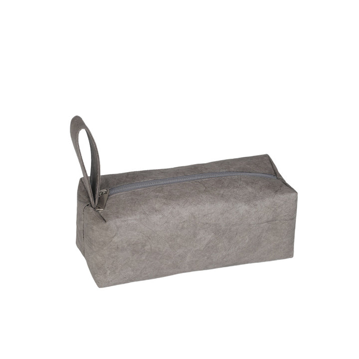 Genuine Leather Zip Pencil Case