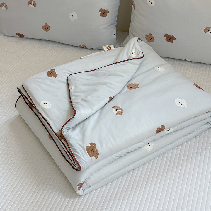 Ladies cuddle blanket with animal motifs Stornfield