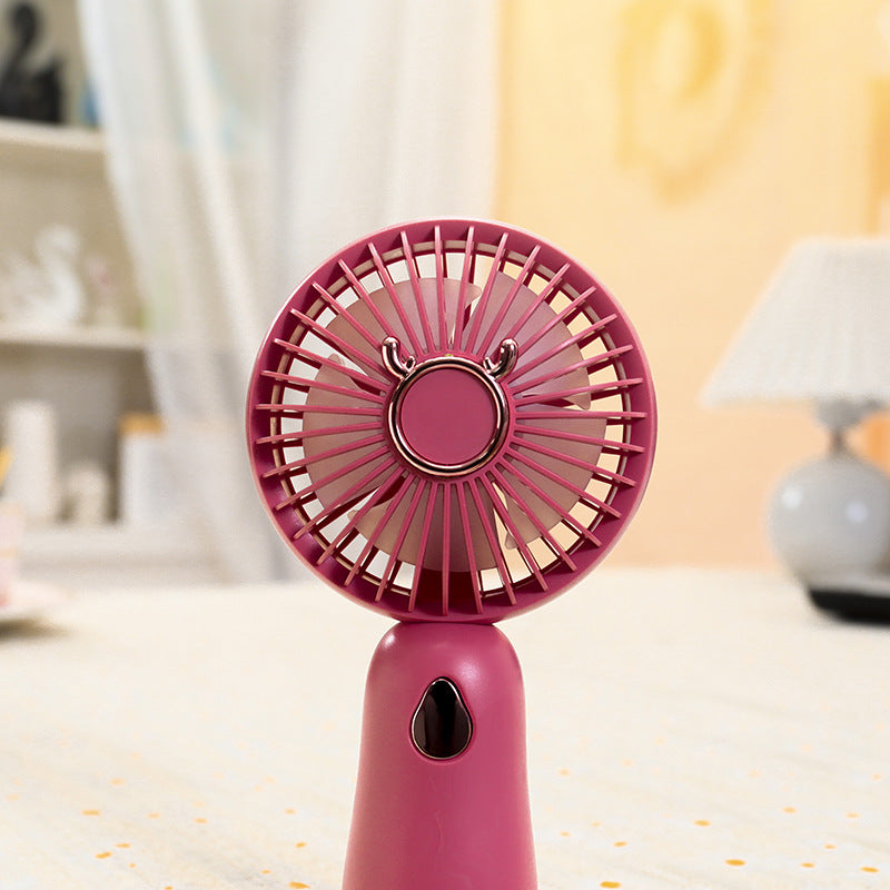 Women's Portable Mini Hand Fan with USB Charging Function Stornfield