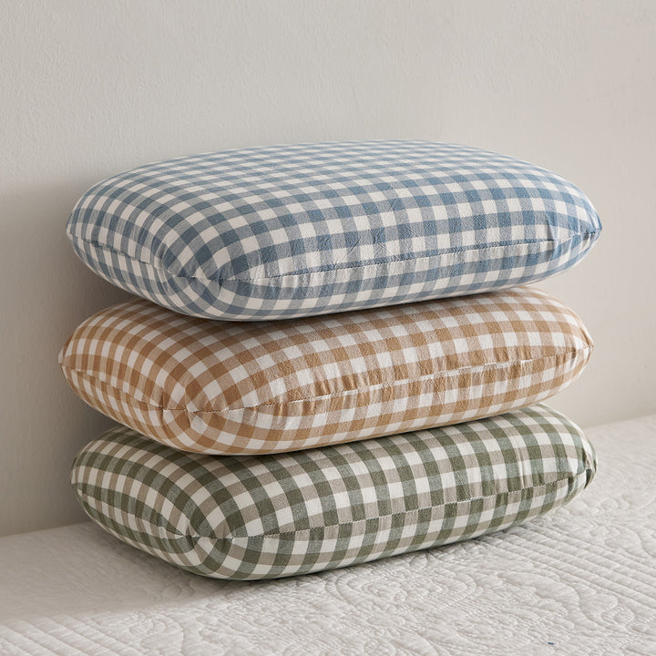 Comfort Pillow with Checked Design Stornfield