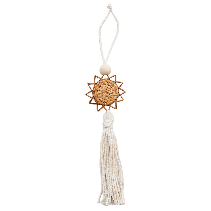 Boho Chic Woven Heart Wall Hanging Stornfield