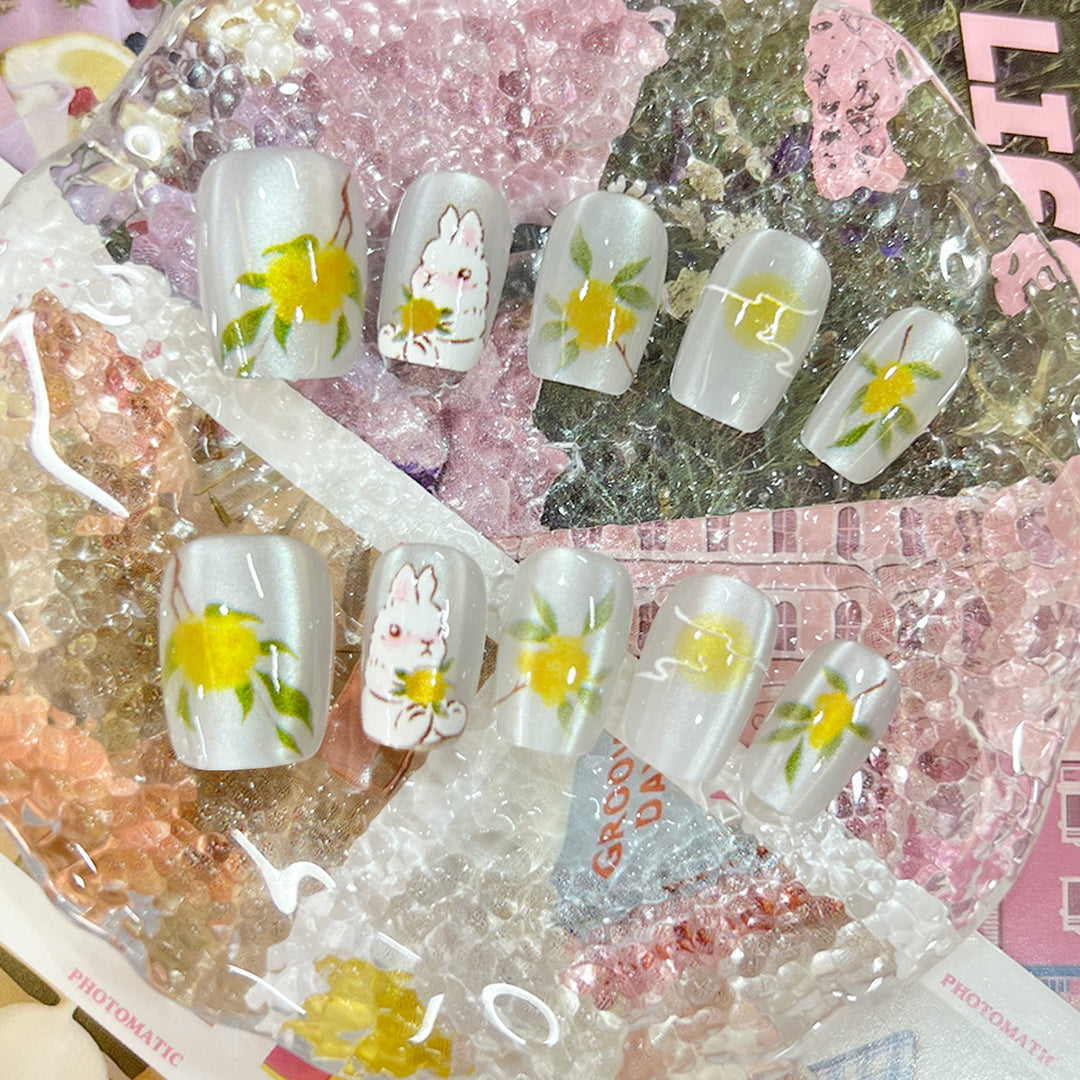 Artful nail tips with cheerful fruit designs Stornfield