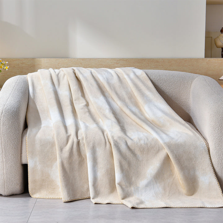 Luxury Leopard-Print Fleece Throw Blanket Stornfield