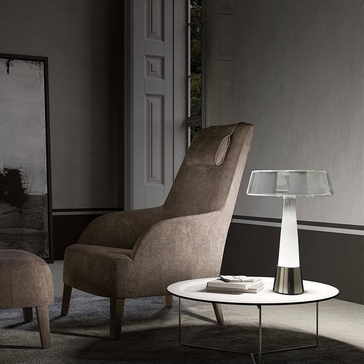 Contemporary Glass Table Lamp