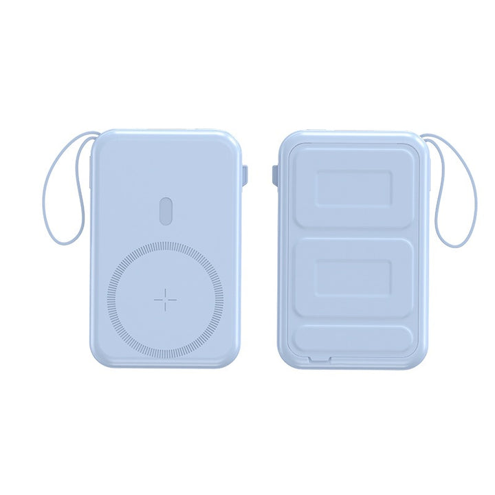 Portable Wireless Powerbank with Integrated Charging Pad Stornfield