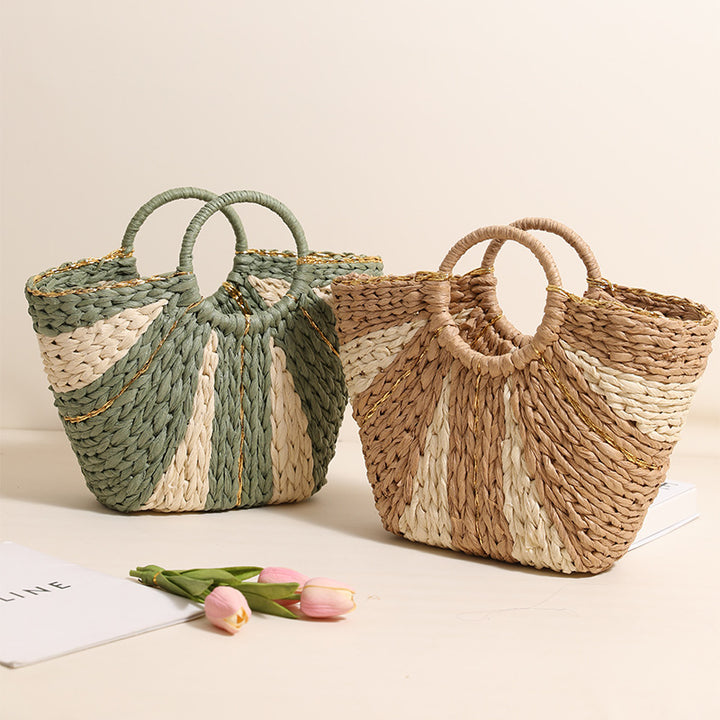 Handcrafted basket bag with innovative design Stornfield