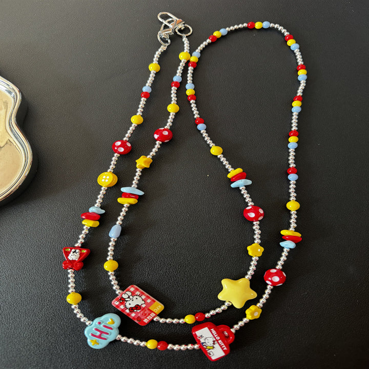 Playful Charm Beaded Necklace Stornfield