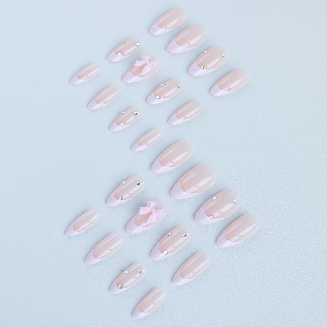 Elegant French Tip Nail Art