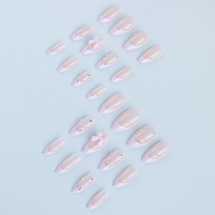 Elegant French Tip Nail Art