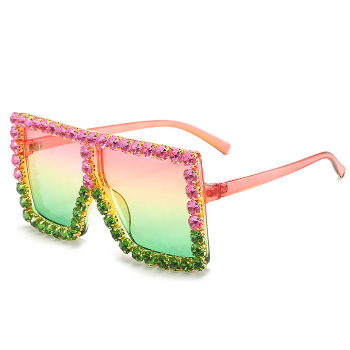Women's fashionable sunglasses with rhinestone embellishment Stornfield