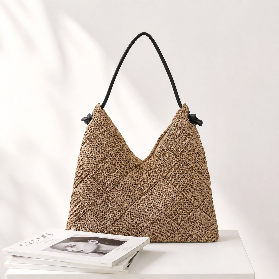 Stylish tote bag with structured pattern Stornfield