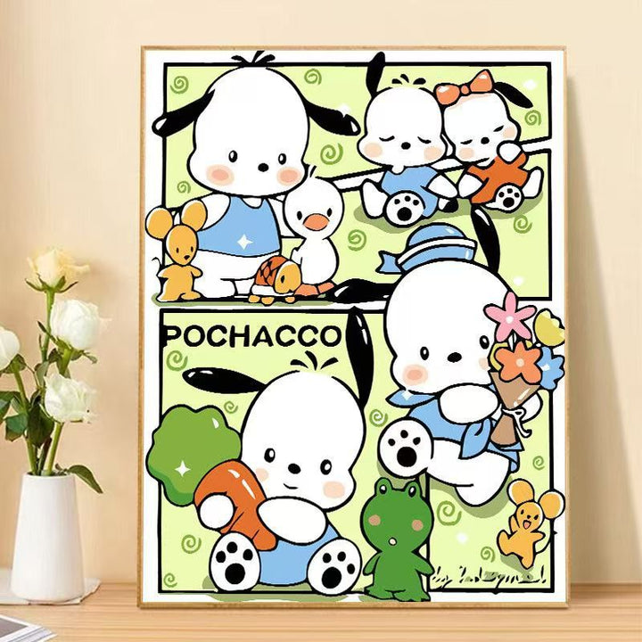 Cute Cartoon Character Art Print Stornfield
