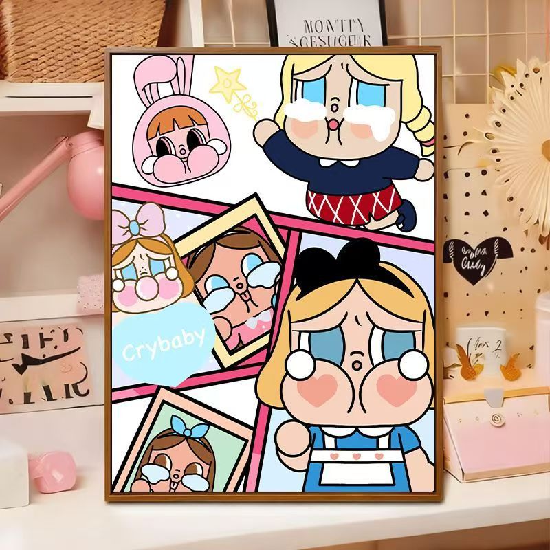 Playful Cartoon Illustration Wall Art Stornfield
