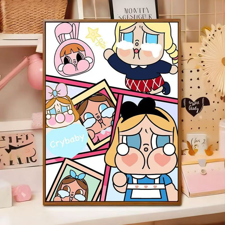 Playful Cartoon Illustration Wall Art Stornfield