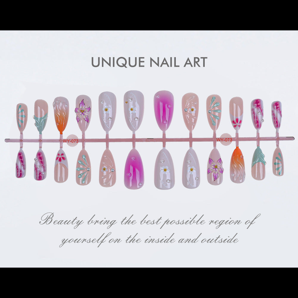Decorative Press-On Nail Art Collection Stornfield