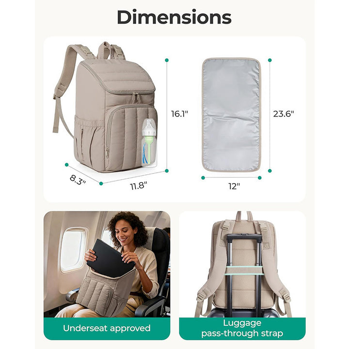 More elegant and functional laptop backpack Stornfield