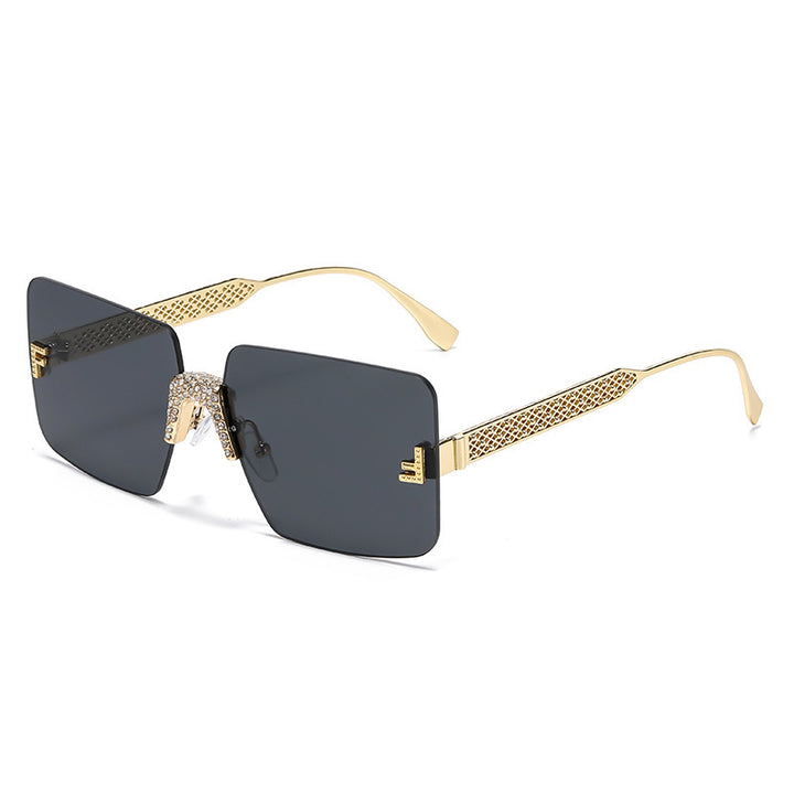 Women extravagant hexagonal sunglasses Stornfield