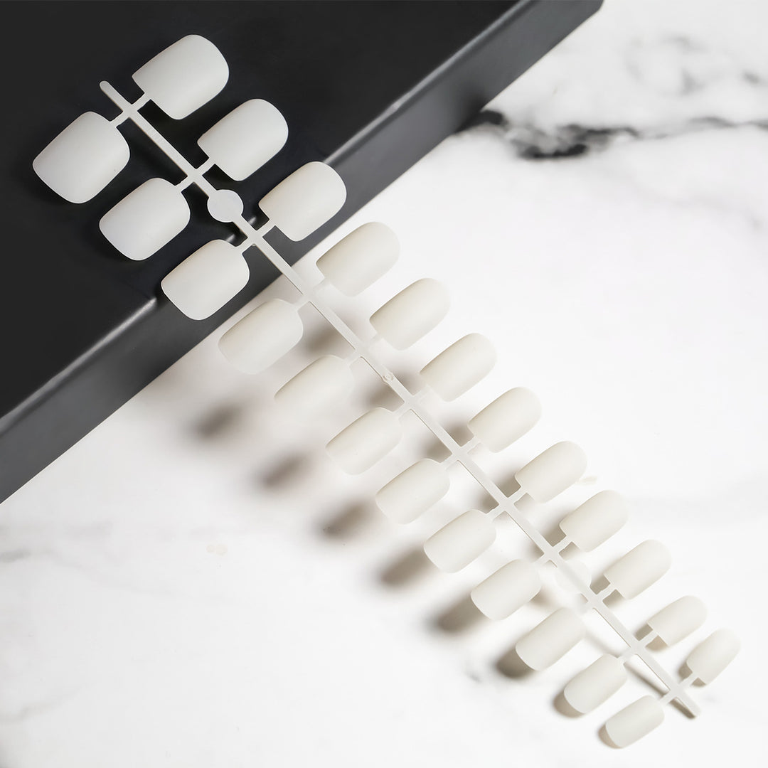 Matte Finish Press-On Nail Tips Stornfield