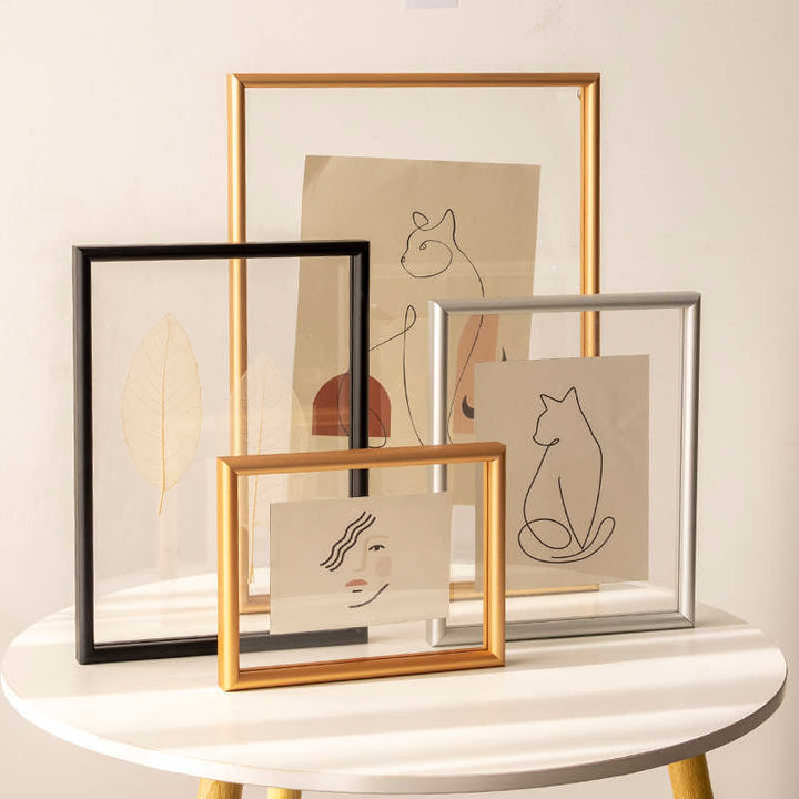 Heart-Shaped Botanical Illustration Frame for Home
