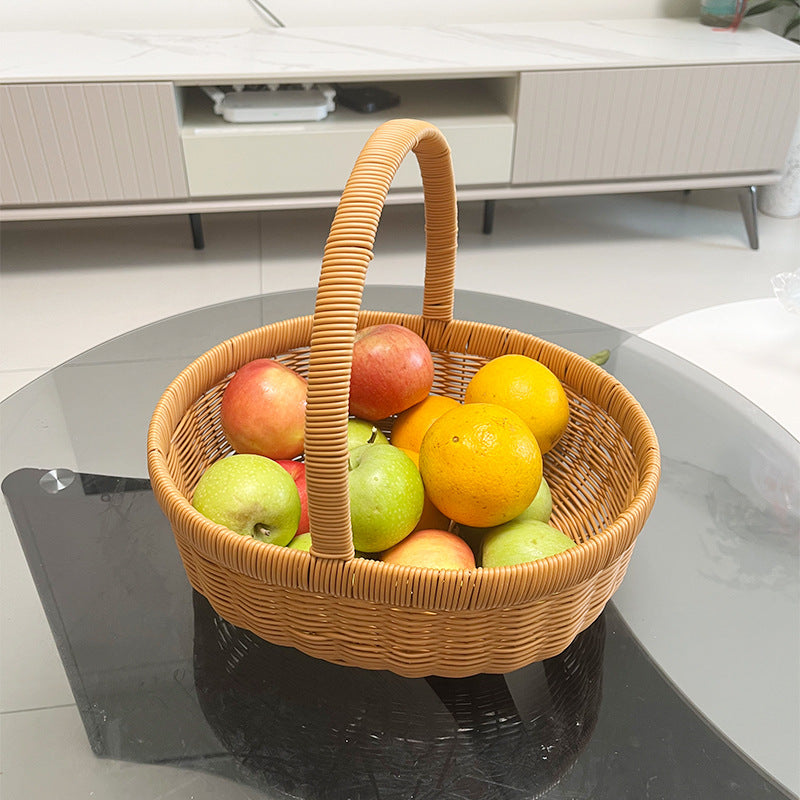 Women's Handwoven Shopping Basket Stornfield
