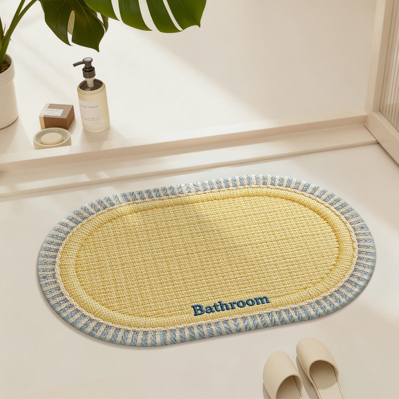 Cozy Textured Bathroom Rug