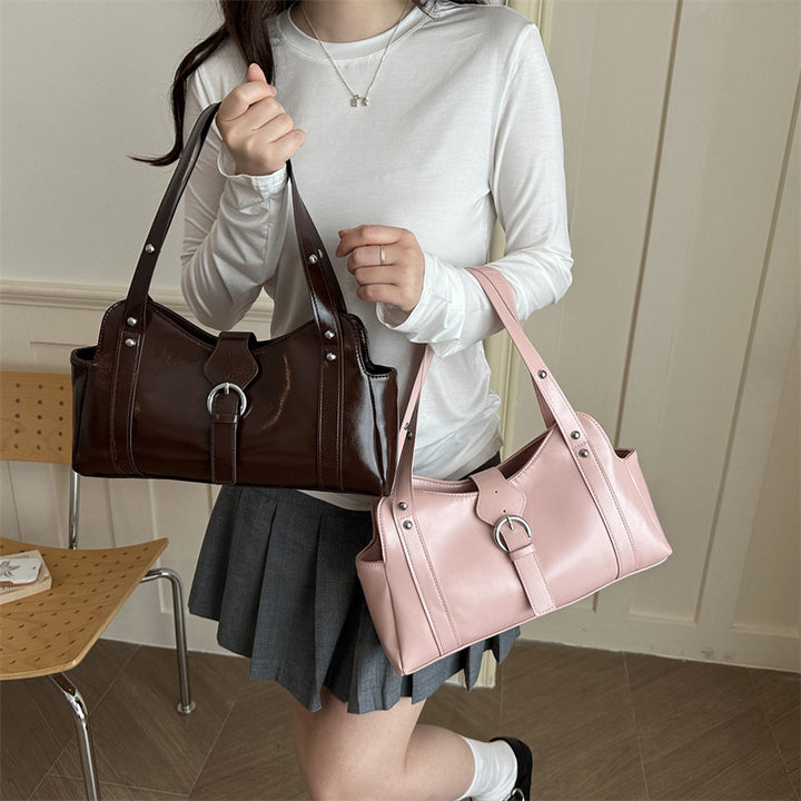 Elegant Patent Leather Handbag