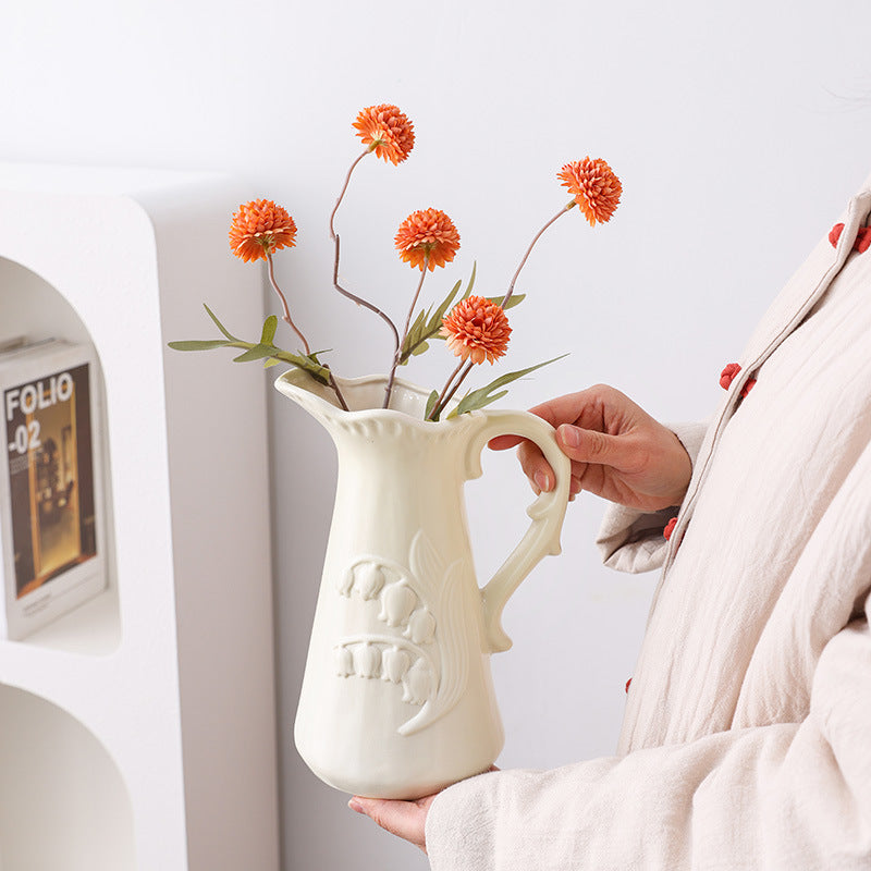 Decorative Ceramic Pitcher