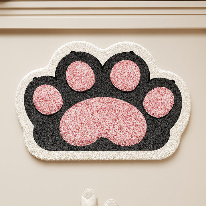 Cat Paw Shaped Floor Mat Stornfield
