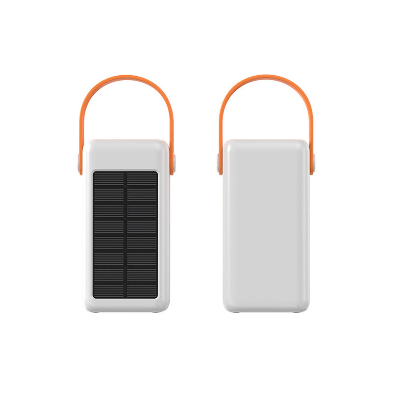 Wearable Solar Power Bank with Multifunctional Charging Options Stornfield