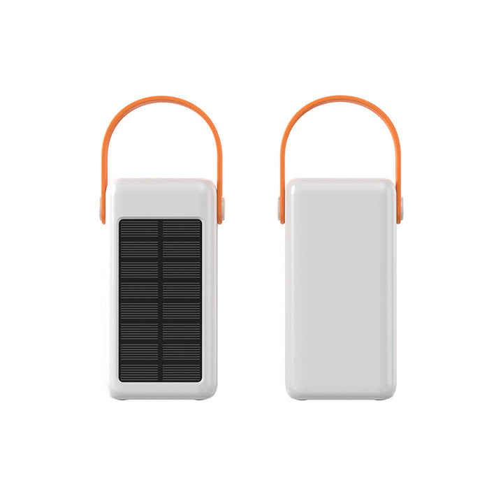 Wearable Solar Power Bank with Multifunctional Charging Options Stornfield