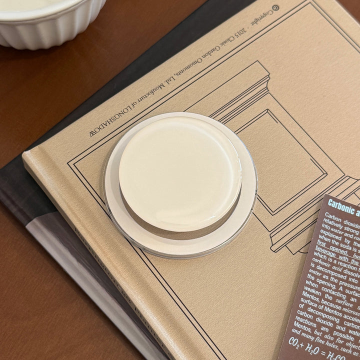Elegant beef coaster made of high-quality glass Stornfield