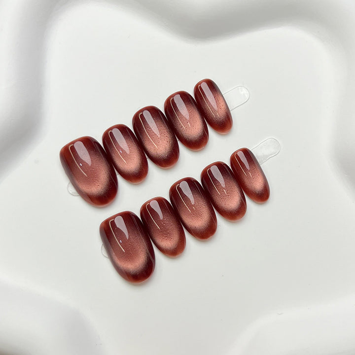 Premium Glossy Press-On Nail Kit