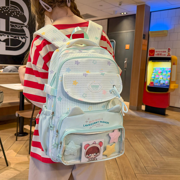 Fun-Printed Canvas Backpack Stornfield