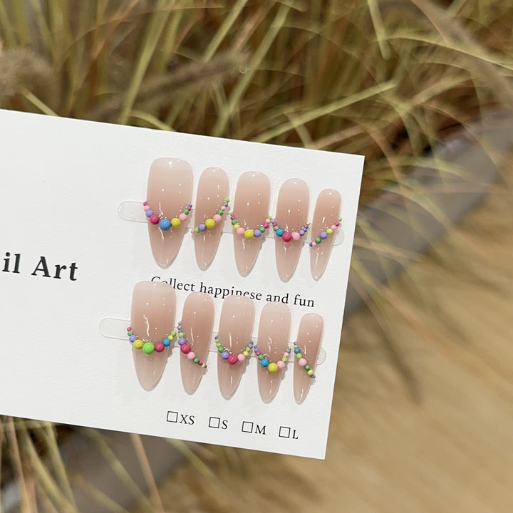 Decorative Themed Press-On Nail Art
