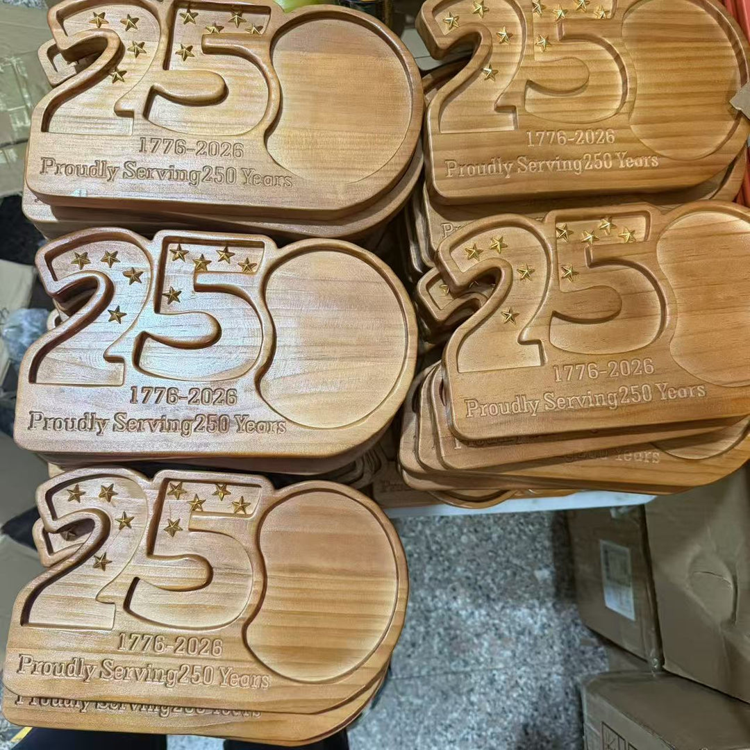 Rustic Wooden Commemorative Plaque Stornfield
